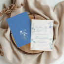 Search for royal blue floral wedding invitations Calligraphy