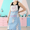 Search for blue easter egg aprons Bunny