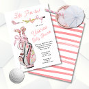 Search for golf baby shower invitations Preppy