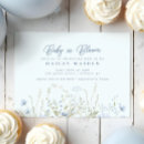Search for chic baby shower invitations Baby in bloom