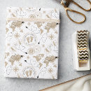 Search for adventure awaits wrapping paper Travel