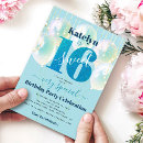 Search for light blue sweet 16 invitations 16th birthday
