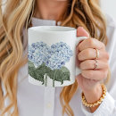 Search for blue hydrangea mugs Flower lover