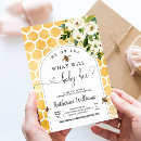 Search for honey bee gender reveal invitations Sweet as can bee
