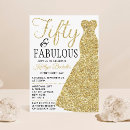Search for black dress party invitations Fifty and fabulous