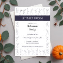 Search for dancing bones invitations Spooky