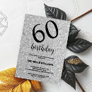 Search for disco 60th birthday invitations Black
