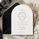 Search for beige wedding invitations Crest