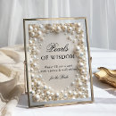 Search for pearls of wisdom Bridal shower