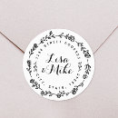 Search for circular address stickers Round