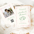 Search for pink and green invitations Typography
