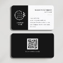 Search for black standard business cards Professional