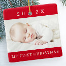 Search for photograph christmas tree decorations Red