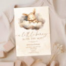 Search for easter bunny baby shower invitations On the way