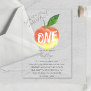 Search for spring square birthday invitations Watercolor