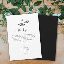 Search for butterfly wedding thank you cards Simple