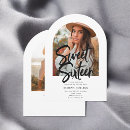 Search for white sweet 16 invitations Calligraphy