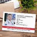 Search for emergency medical business cards Paramedic