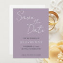 Search for mauve save the dates Trendy