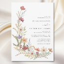Search for rustic spring wedding invitations Wildflowers