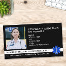 Search for ambulance business cards Emergency