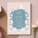 Search for blue and blush wedding invitations Modern