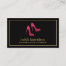 Search for shoe shop business cards Heels