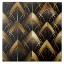 Search for gold lines tiles Black and gold
