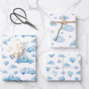 Search for baby blue hearts wrapping paper Pastel