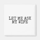 Search for funny vintage magnets Husband
