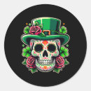 Search for sugar skull stickers Green