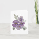 Search for purple flower blank cards Lavender