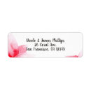 Search for coral wedding return address labels Gold