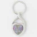 Search for twisted heart key rings Garden