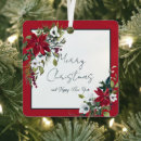 Search for beautiful christmas tree decorations Red