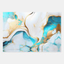 Search for turquoise marble wrapping paper Pretty