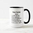 Search for musical mugs Music teacher