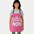 Search for pet paw print aprons Funny