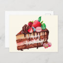Search for cake slice postcards Chocolate