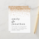 Search for gold glitter confetti invitations Typography