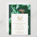 Search for emerald green wedding anniversary invitations Floral