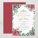 Search for poinsettia invitations Red