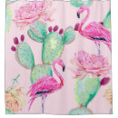Search for pink flamingo shower curtains Summer