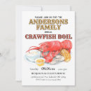 Search for shrimp boil party invitations Mardi gras
