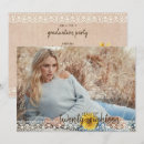 Search for lace graduation invitations Modern