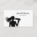 Search for woman silhouette business cards Beauty salon