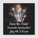 Search for fireworks save the dates Night