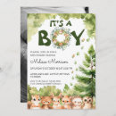 Search for greenery baby boy shower invitations For kids