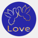 Search for dove wedding stickers Blue