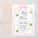 Search for baby bee invitations Daisy